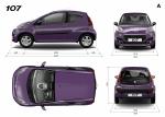 Peugeot 107 3-Door 2012 года